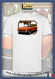 tee shirt unisex Fiat 124 spider