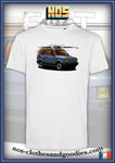 unisex t-shirt Fiat 126 FSM gray