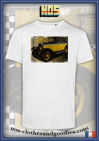 tee shirt unisex Fiat 509 jaune " Gaston"