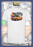 unisex t-shirt Ford Fiesta 1978 orange