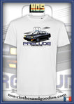 tee shirt unisex Honda prélude MK3 noire