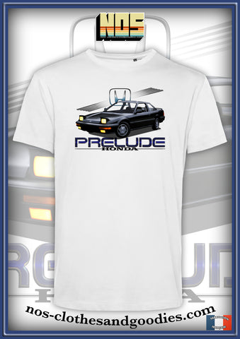 tee shirt unisex Honda prélude MK3 noire