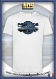 tee shirt unisex Honda prélude MK2 bleue