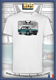tee shirt unisex Honda S800 verte décapotable