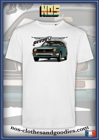 tee shirt unisex Honda Civic MK1 verte