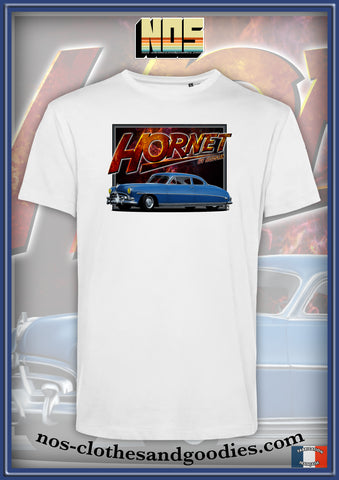 unisex t-shirt Hudson Hornet blue 1952