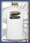 tee shirt unisex Hudson Hornet bi-ton marron 1952