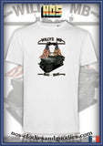 unisex t-shirt Jeep Willys MB 41/44 usa flags