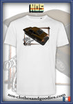 unisex t-shirt Opel GT 1900 brown 1973
