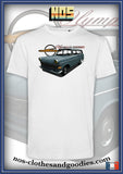 unisex t-shirt Opel Olympia P2 caravan 1962