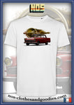 Opel Olympia Rekord P1 unisex t-shirt red