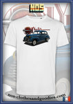 unisex t-shirt Opel Olympia blue 1952