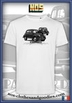 Tee shirt unisex Panhard Dyna X 86 1951 avant / arrière