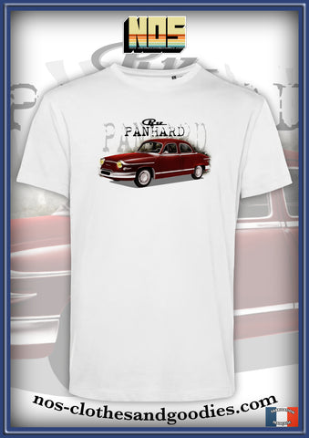 Tee shirt unisex Panhard PL17 1961 rouge