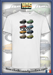 Tee shirt unisex Panhard PL17 multicolor