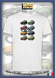 Tee shirt unisex Panhard PL17 multicolor