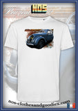 tee shirt unisex Peugeot 202 bleue