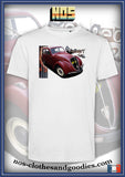 tee shirt unisex Peugeot 202 rouge