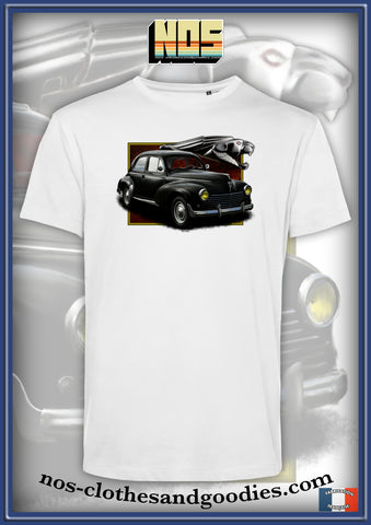 Peugeot 203 black unisex t-shirt