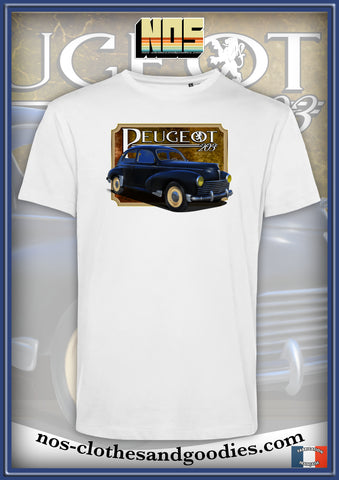 Peugeot 203 black sedan unisex t-shirt