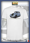 tee shirt unisex Peugeot 402 grise