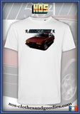 tee shirt unisex Peugeot 504 coupé rouge 1983