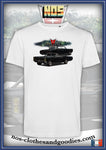 tee shirt unisex Pontiac GTO découvrable noire