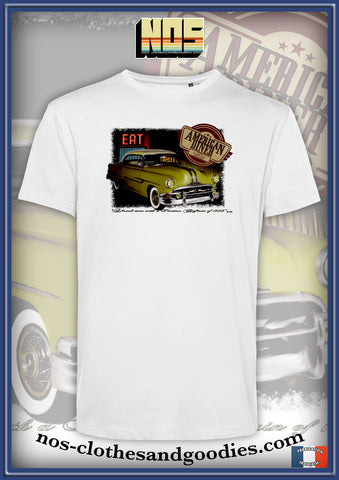 tee shirt unisex Pontiac chieftain american diner