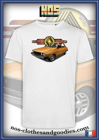 tee shirt Renault 12 moutarde