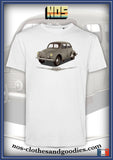 tee shirt unisex Renault 4cv beige