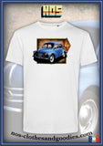 Tee-shirt unisex Renault 4cv trois moustaches