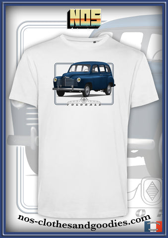 tee shirt Renault colorale prairie bleue