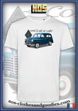 tee shirt Renault colorale bleue