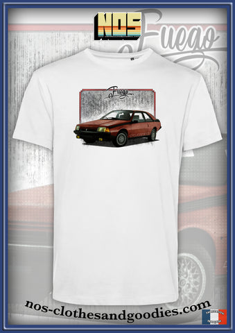 tee shirt Renault Fuego rouge 1984