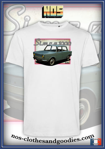 Simca 1000 1963 green unisex t-shirt