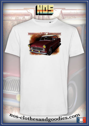 tee shirt unisex Simca Ariane 4 rouge