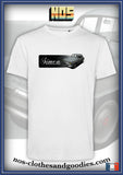 unisex t-shirt Simca rounded elysèe gray 1959