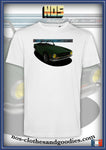 Tee shirt unisex Triumph TR6 verte