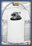 unisex t-shirt VW beetle and dashboard 2
