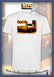 Tee-shirt unisex VW caddy orange '80