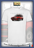 tee shirt unisex VW Golf 2 GTI rouge