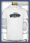 tee shirt unisex VW volkswagen karmann lowlight 1957