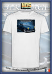 unisex t-shirt notchback type 3 vw blue