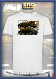 tee shirt unisex VW cox cab 1302 LS avant/ Arrière