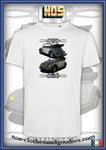 tee shirt unisex VW cox cabriolet bi ton 1959