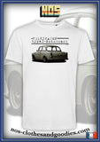 tee shirt unisex VW notchback type 3 blanc perle arrière