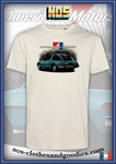 tee shirt unisex AMC PACER bleue arrière