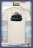tee shirt unisex AMC PACER bleue arrière