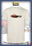 Tee shirt unisex Audi 80 B1 rouge