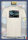tee shirt unisex Austin mini bleue UK